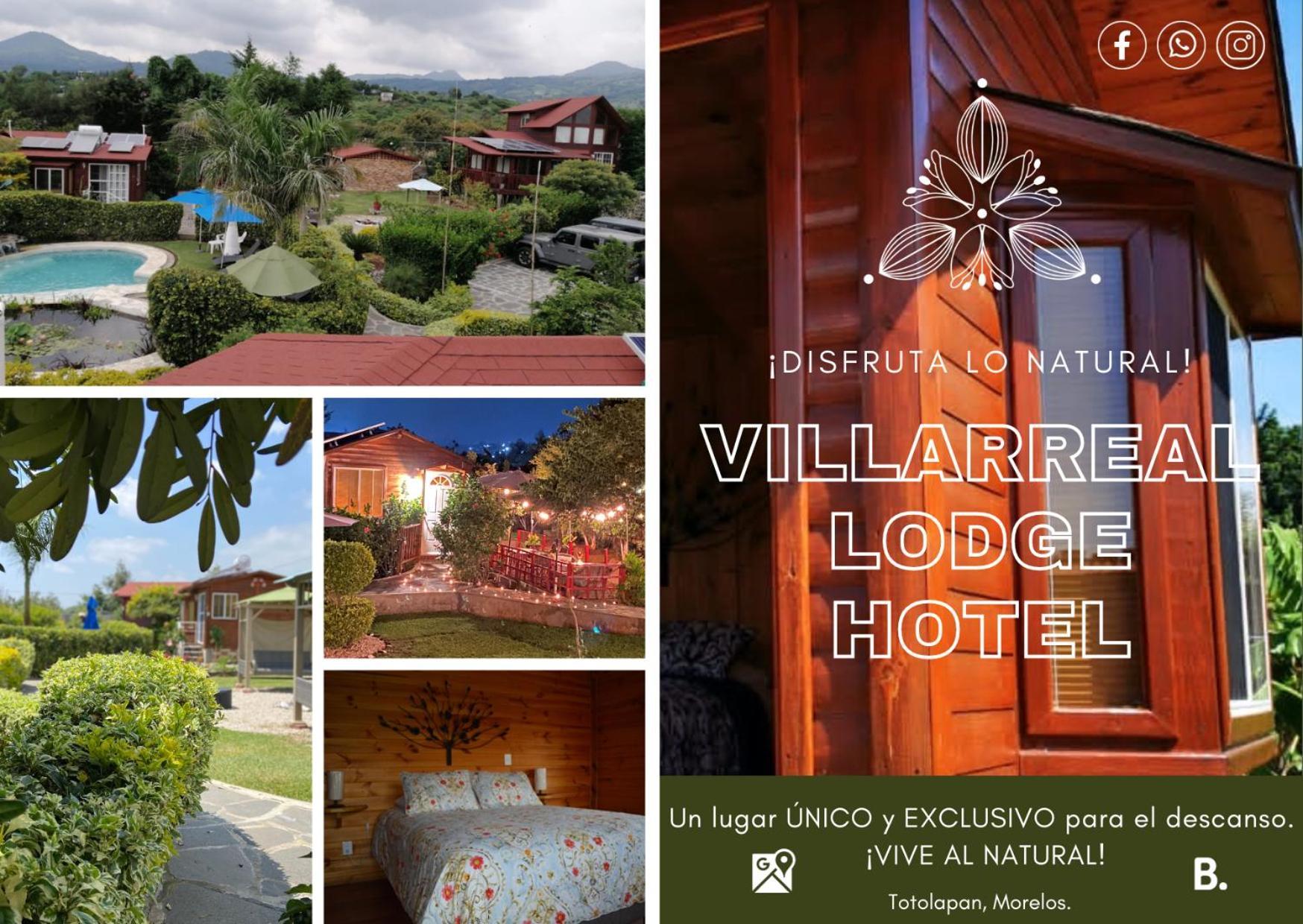 Villarreal Lodge Hotel Ecologico Totolapan Eksteriør bilde